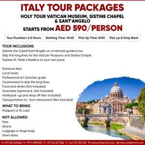 italy tour packages