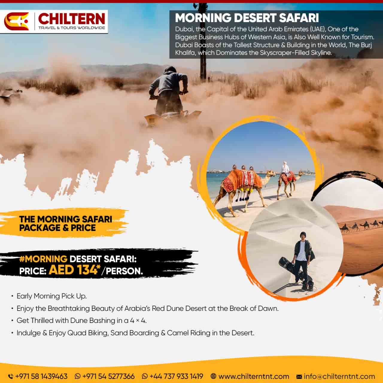 morning desert safari