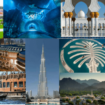 Tourist Attractions in Abu Dhabi & Dubai 3