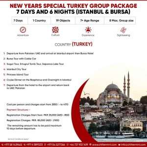 new year turkey group package